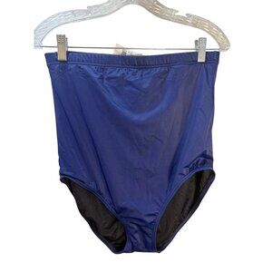 Navy Blue Womens Swim‎ Bottoms Size 12 By Dream Suit Nylon & Spandex With Tags